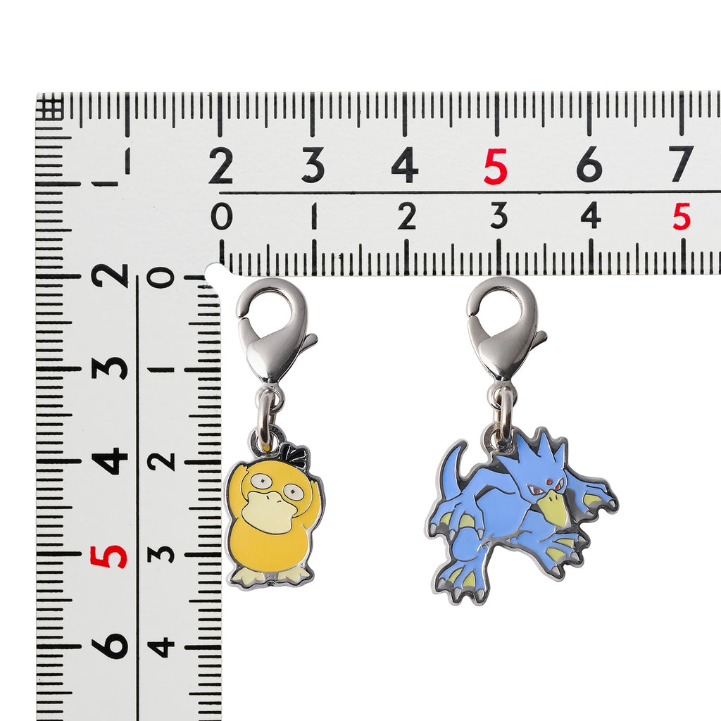 Pokemon Metal Charm 054/055 collectible item with unique artwork from Japan