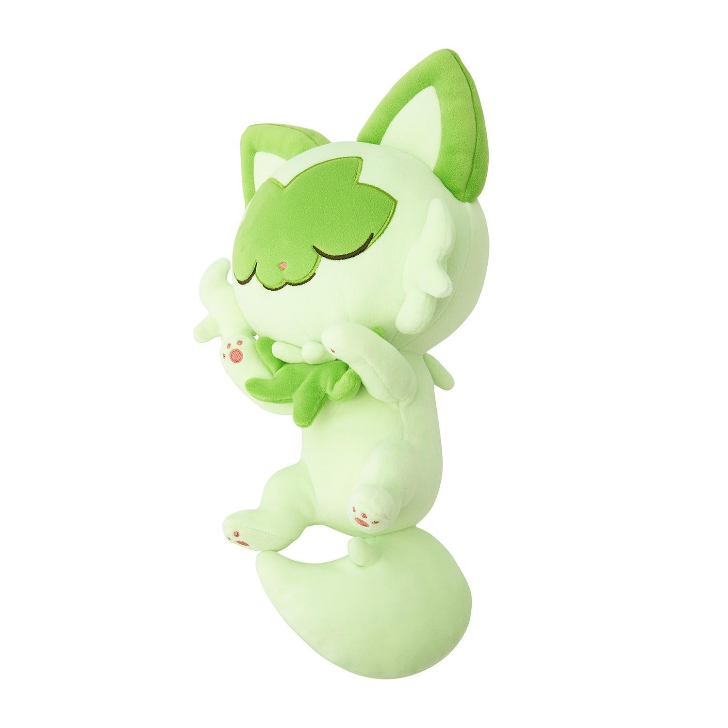 Pokémon Sleep Sprigatito Mochi Plush – Good Night Series (#906)