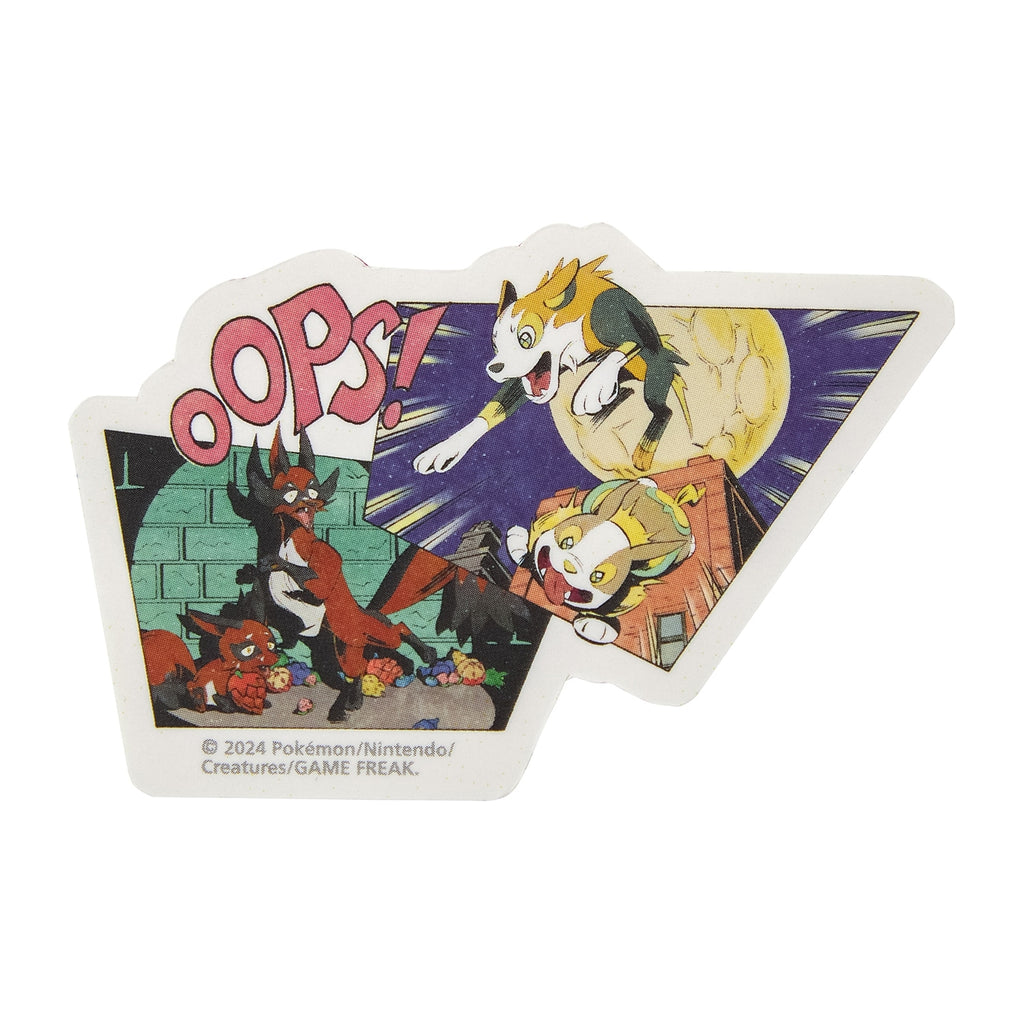 Exleg die-cut sticker from Japan, showcasing a unique ghostly appearance