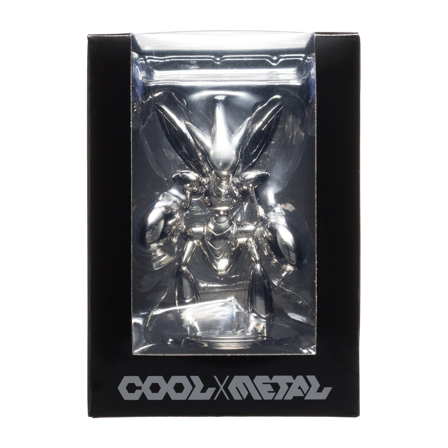 Japanese anime collectible, Pokemon COOL×METAL Hassam figure, ships from Japan