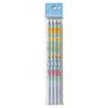 Kakikata Pencil 2B 4-pack Colorful Pop Series from Japan, vibrant colors