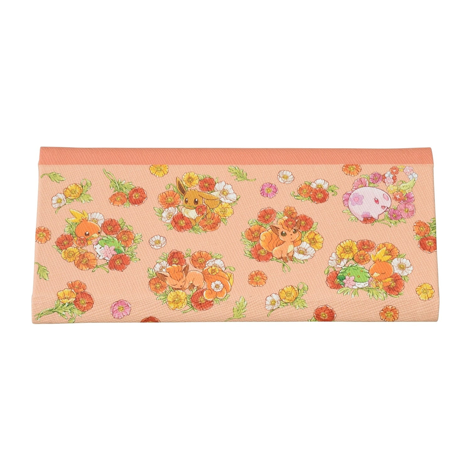 Authentic Pokemon Center Online glasses case with Fleur de Coquelicot, Japan exclusive