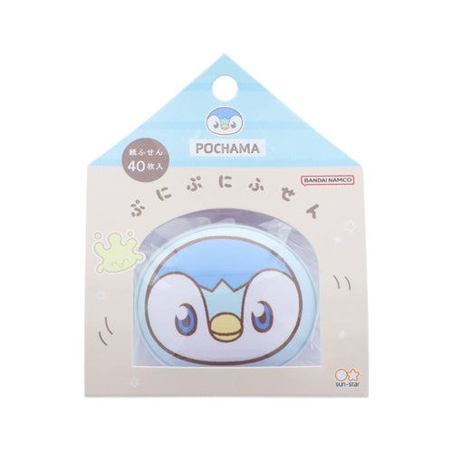 Puni Puni Sticky Poke Piece Piplup from Japan, cute penguin Pokemon figure
