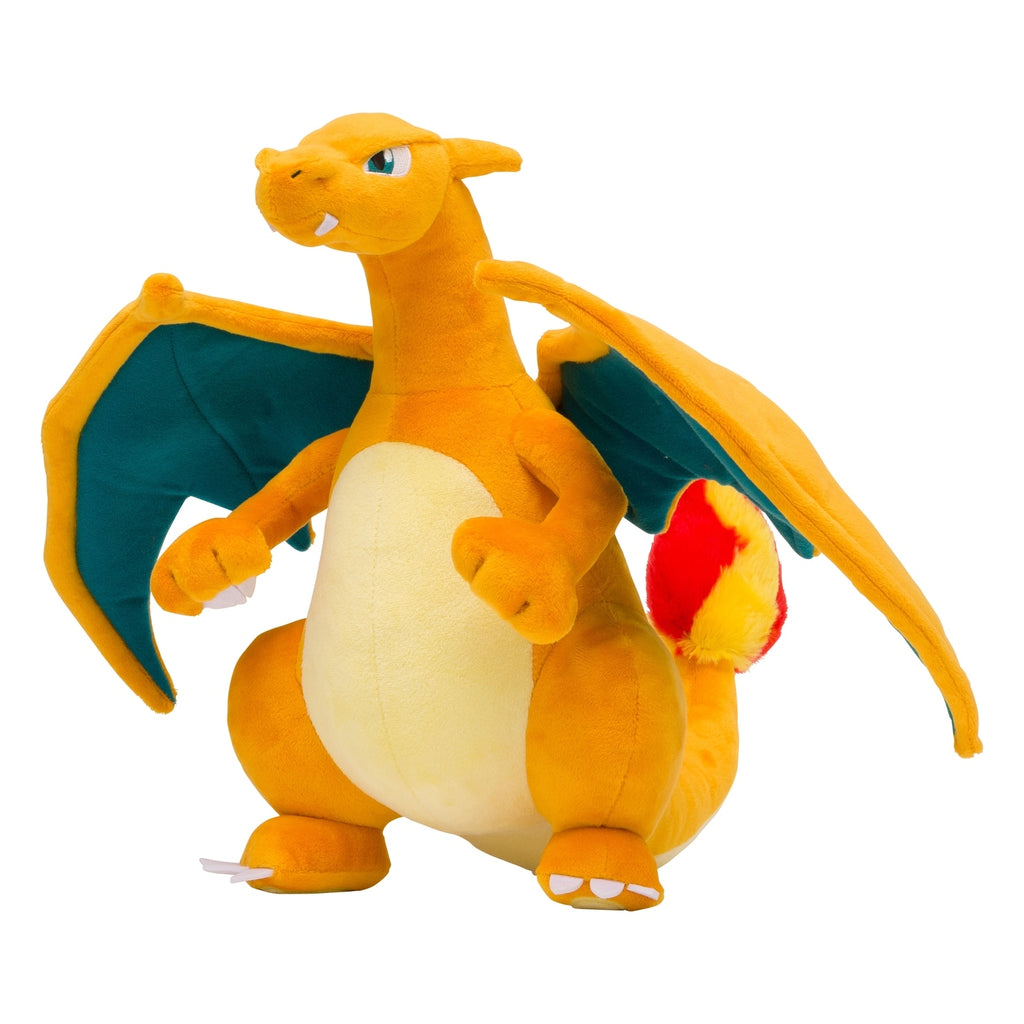 Charizard plush toy with fiery wings from Japan
