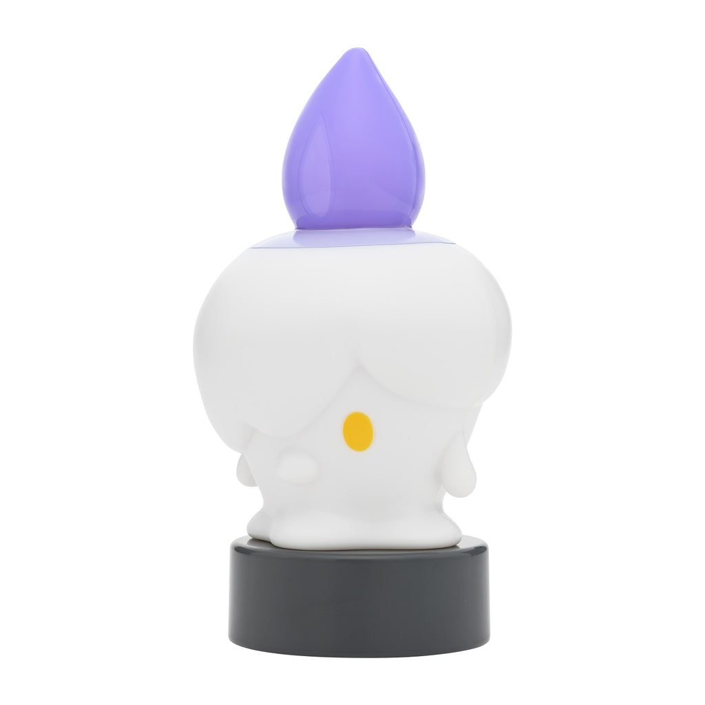 Close-up of Litwick LED light, Ghost Fire-type Pokemon, Japan exclusive collectible