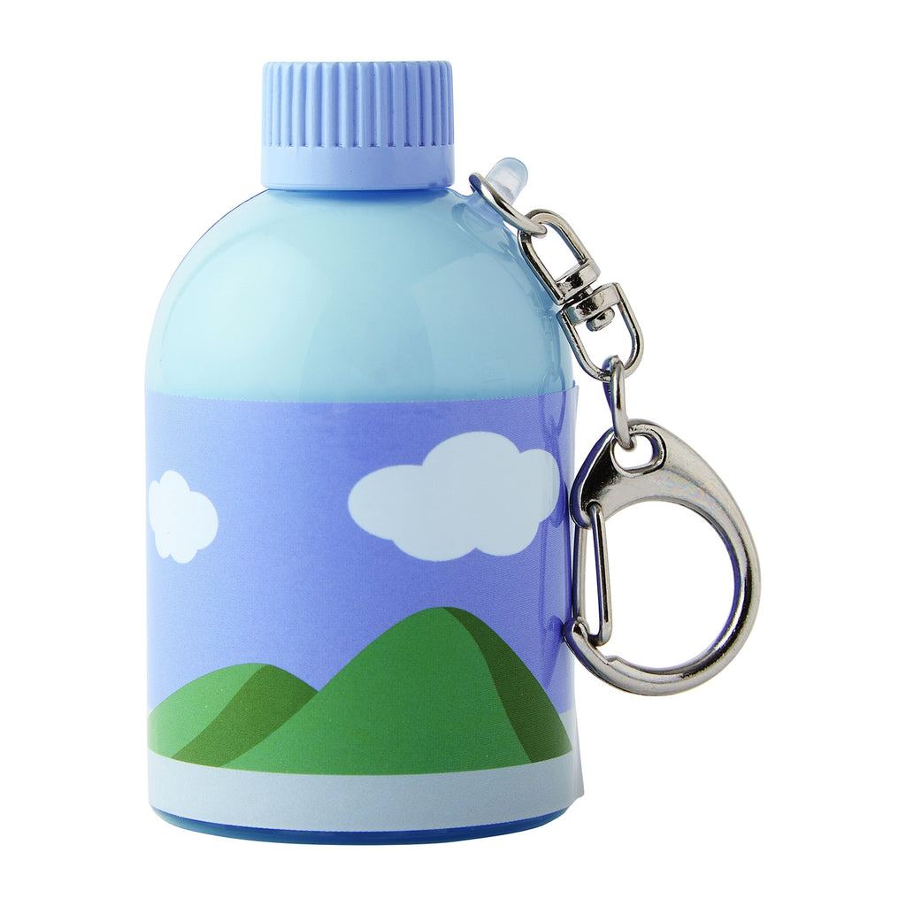 Collectible Kaifuku drink key chain set featuring Pokemon characters from Japan