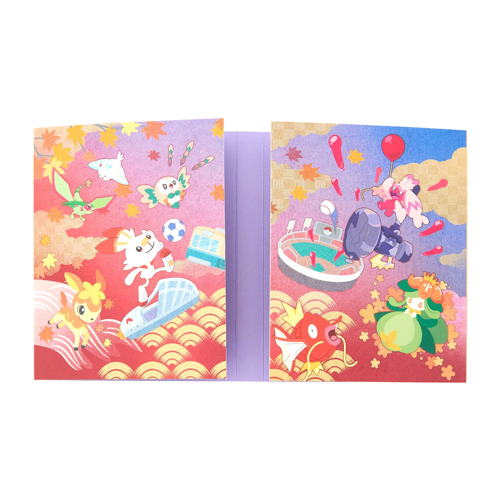 Pokemon Center Japan logo on Sticky Set packaging, authentic item from Japan