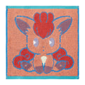 Pokemon Hand Towel Vulpix with colorful design from Japan