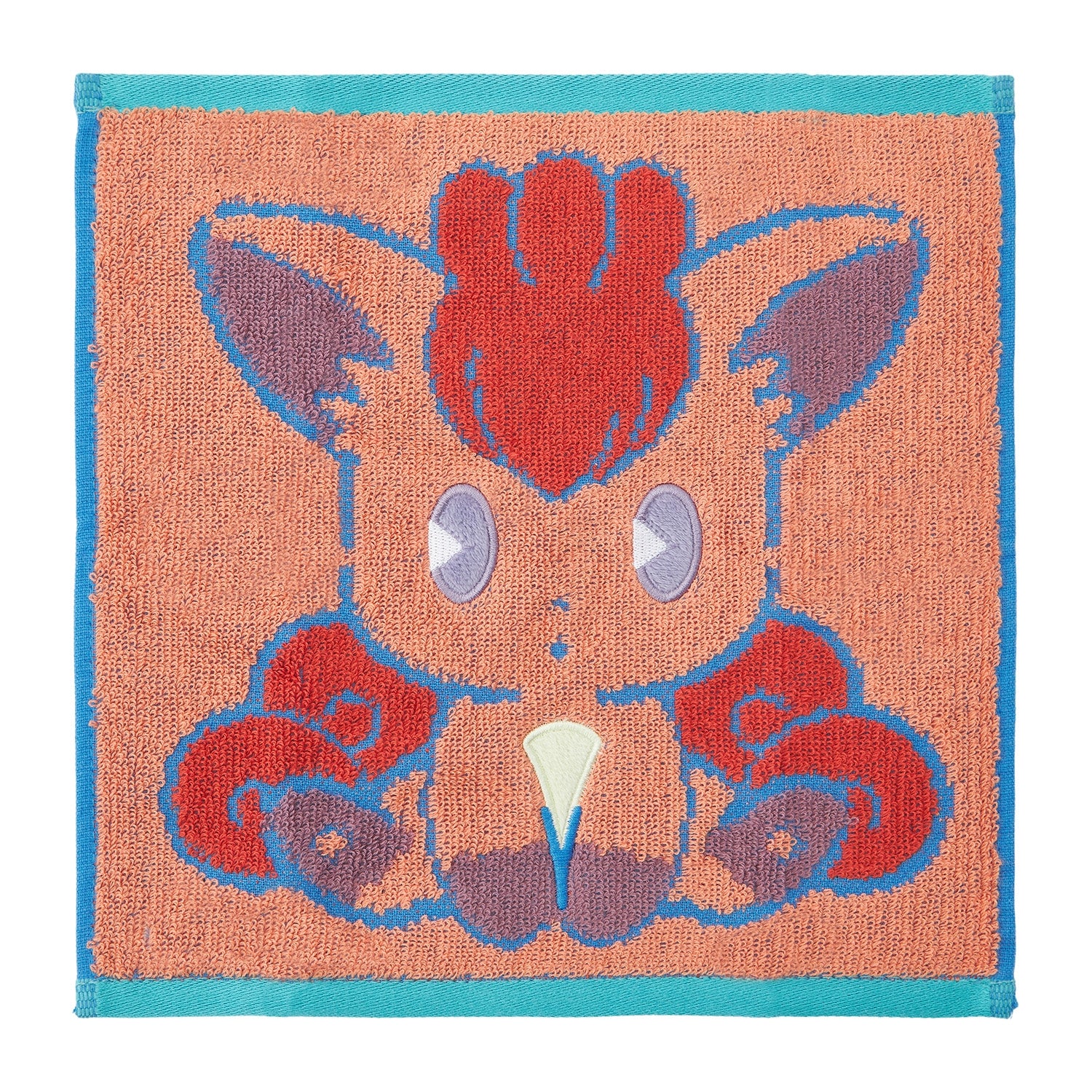 Pokemon Hand Towel Vulpix with colorful design from Japan