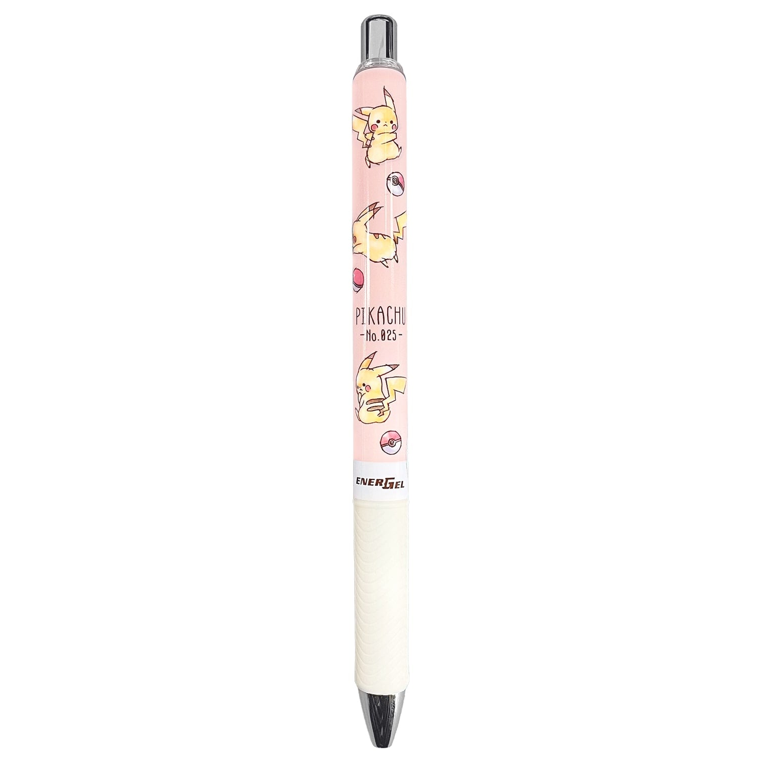 Energel ballpoint pen "Pikachu number025" Pikachu line up