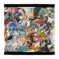 Pokemon hand towel with SECRET of MIGHT comic pattern from Japan, vibrant colors