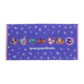 Luminous mini bath towel with Pokemon design from Japan, featuring a colorful ghost character