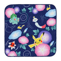 Hand Towel Pokemon Harunatsu Akifuyu Pikachu with Morning Glory design from Japan