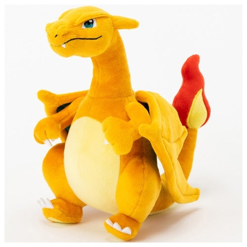 Authentic Charizard Habataki plush toy with detailed design from Japan