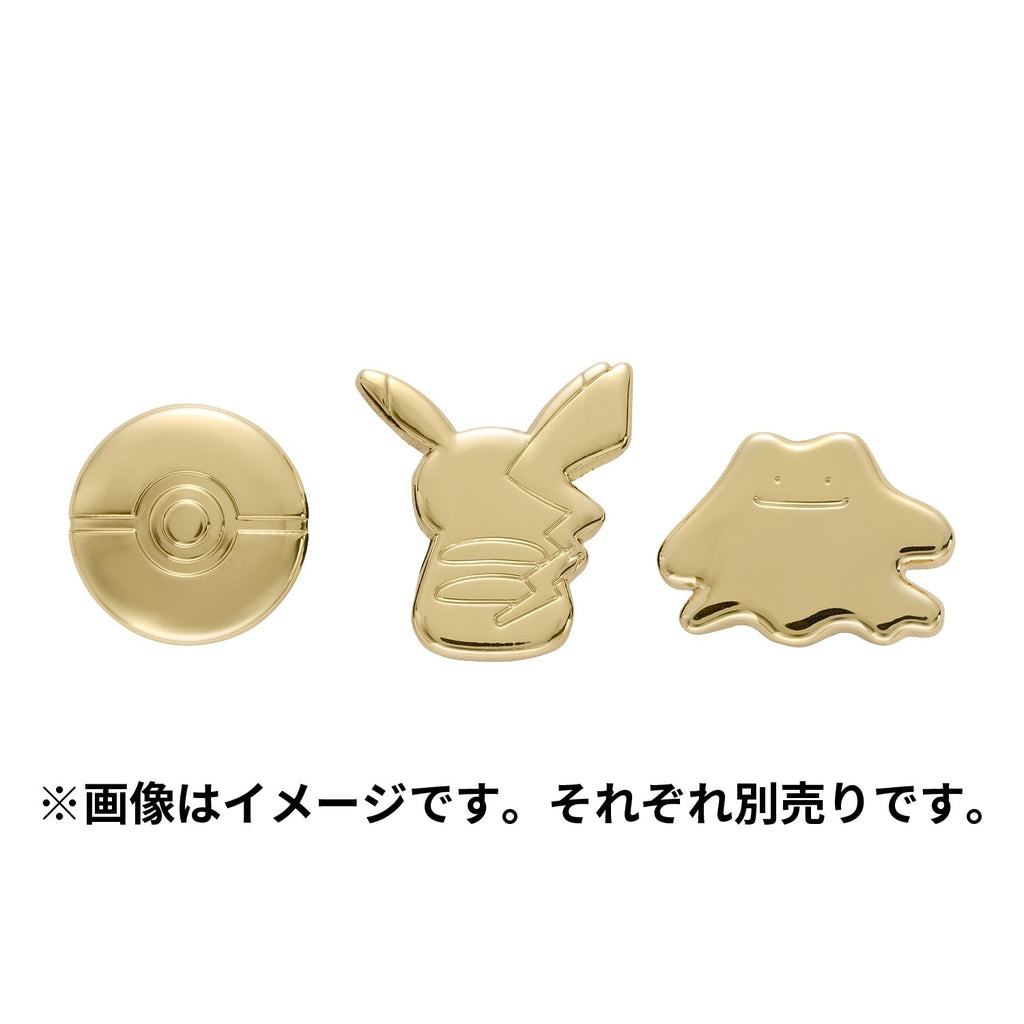Japanese Pikachu collectible pin, licensed by Pokemon Center Online, ships from Japan
