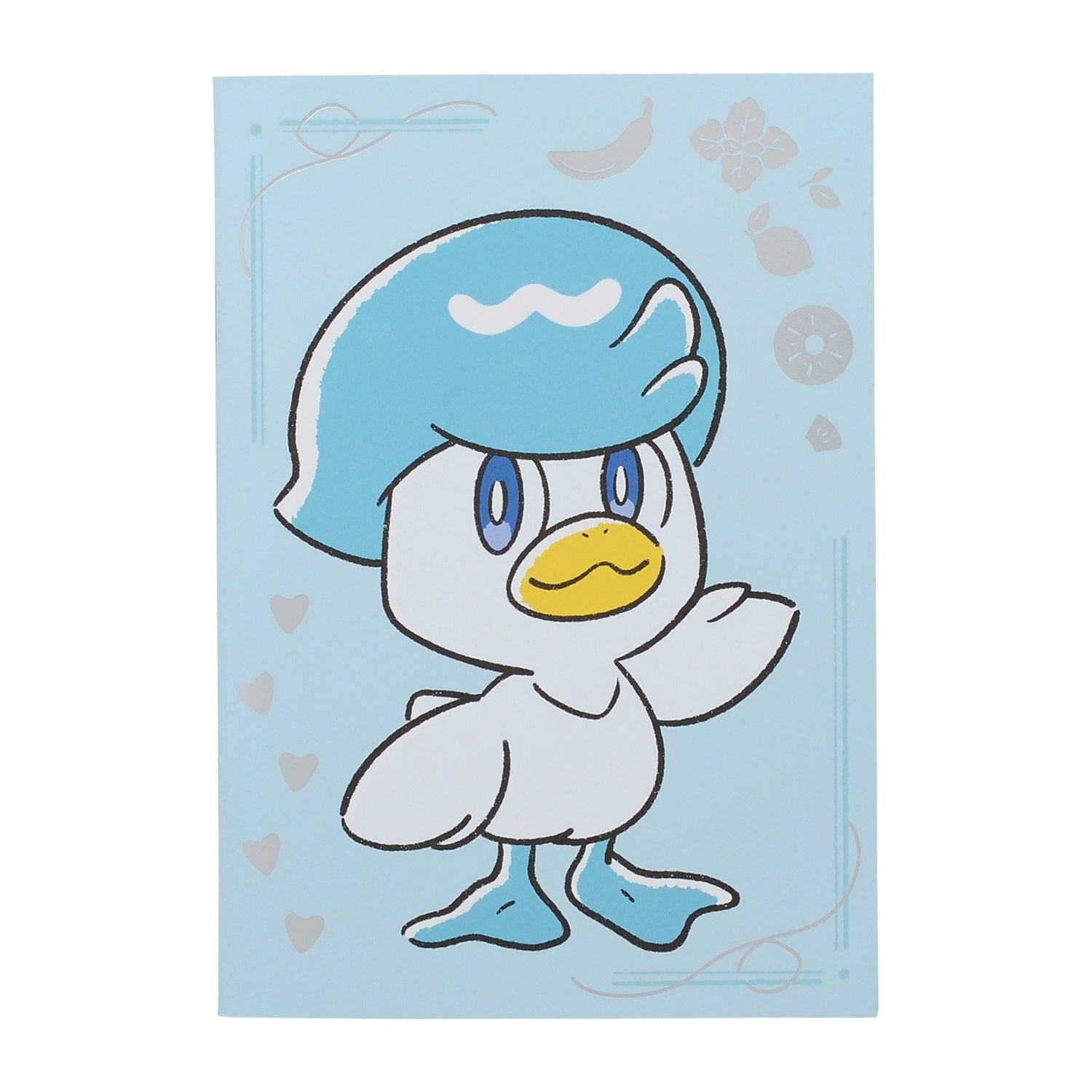 Pokemon A5 Note with Quaxly design from Japan