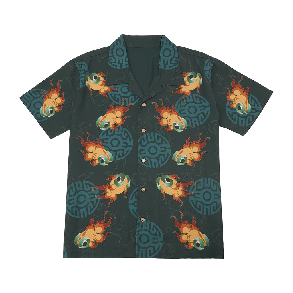 Open collar shirt E-YUI M/L