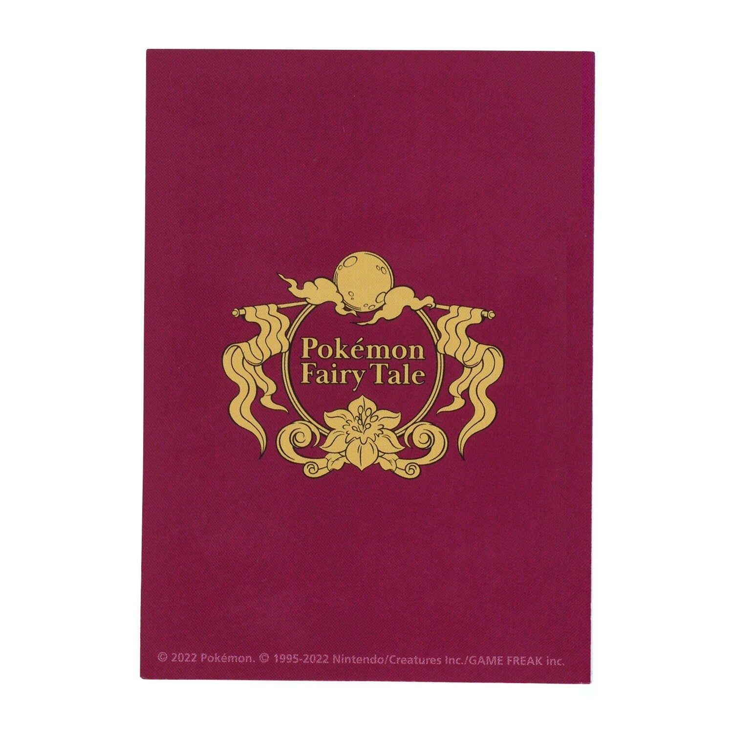 Official Pokémon Center Japan licensed book-shaped sticky note with Ghost/Poison-type Pokémon design from Japan