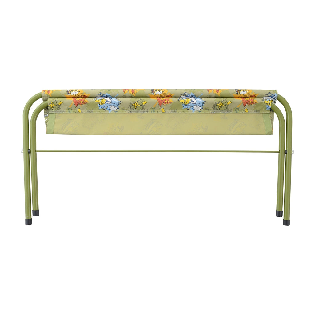 Pokemon Center Japan LOGOS spread bench, rare collectible with official licensing