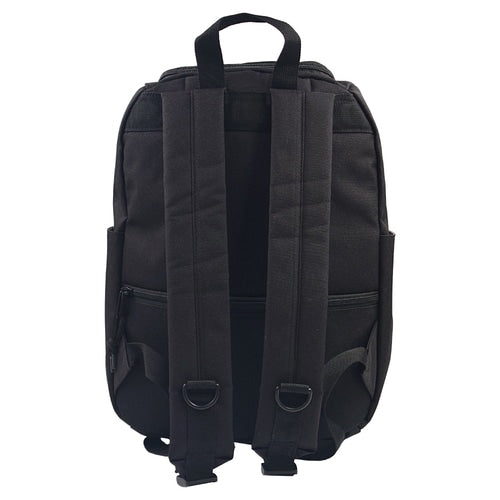 Square zip backpack pocket piece