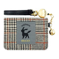 Bi-fold pass case check blackie