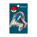 Mega Gyarados silver sticker with detailed design from Japan, official Pokemon Center product