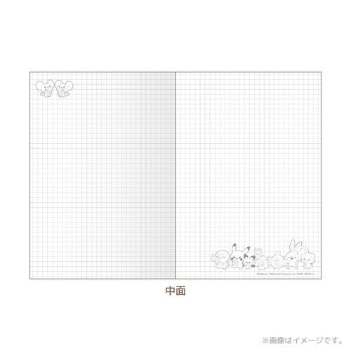 Authentic Japanese Pokemon A5 notebook, Sweets shop Pokepiece edition with unique artwork