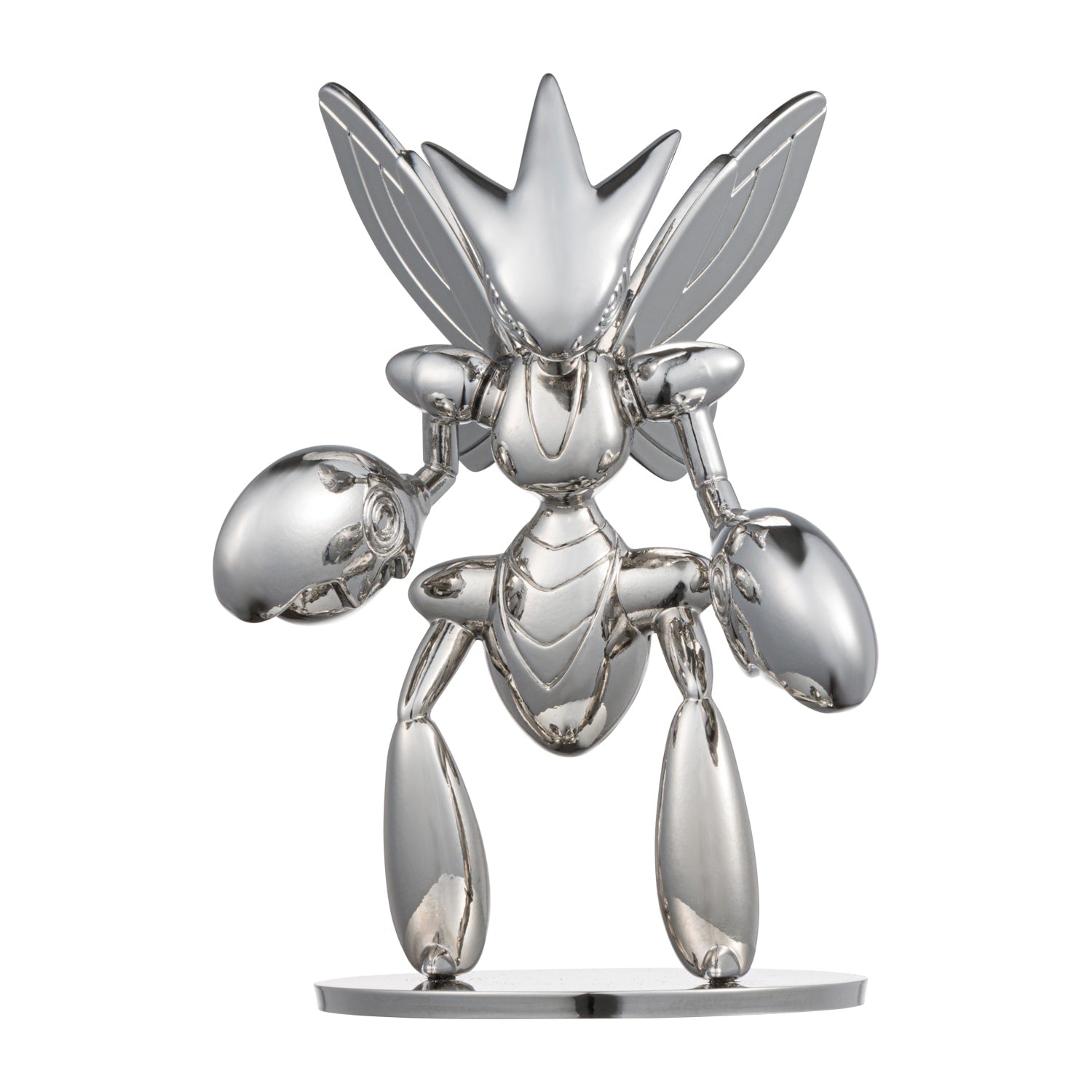 Pokemon COOL×METAL Hassam figure from Japan, detailed metal design