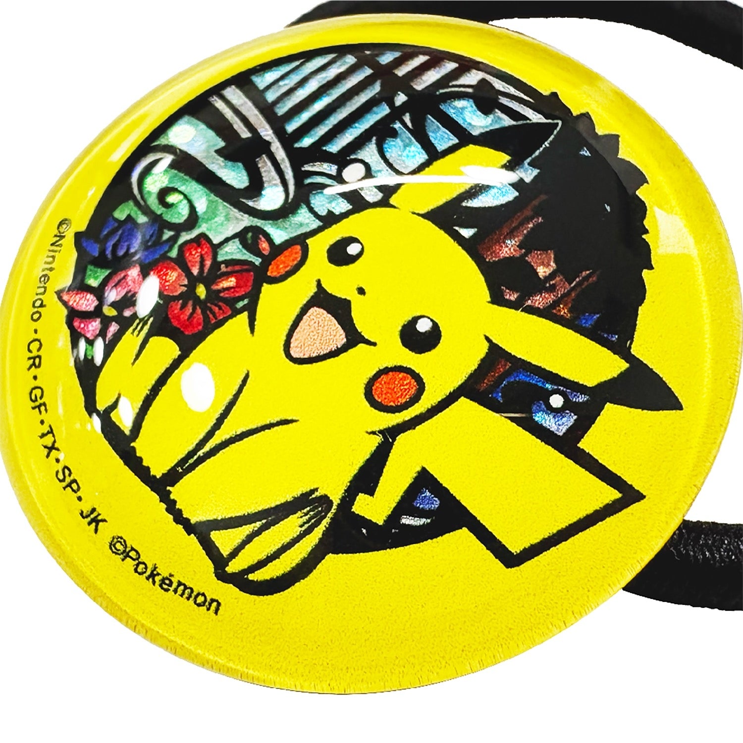 Cutout series glitter hair tie Pikachu A