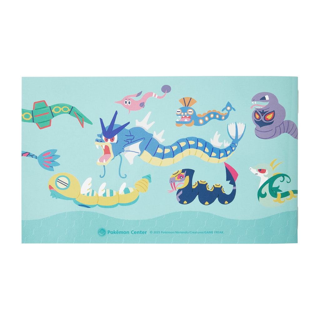 Horizontal NYORO NYORO Friends notebook with colorful design from Japan