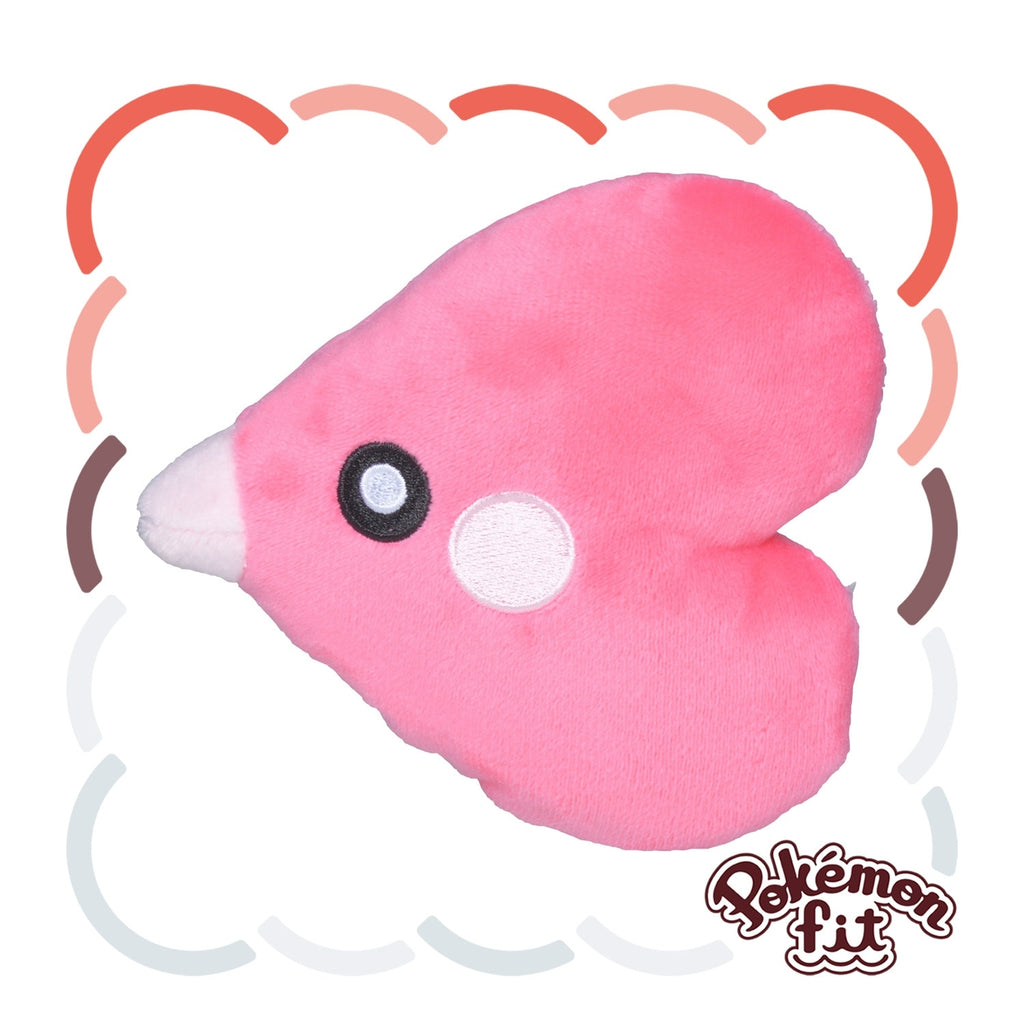 Pokémon fit Luvdisc #370 Official Plush – Pokémon Center Japan
