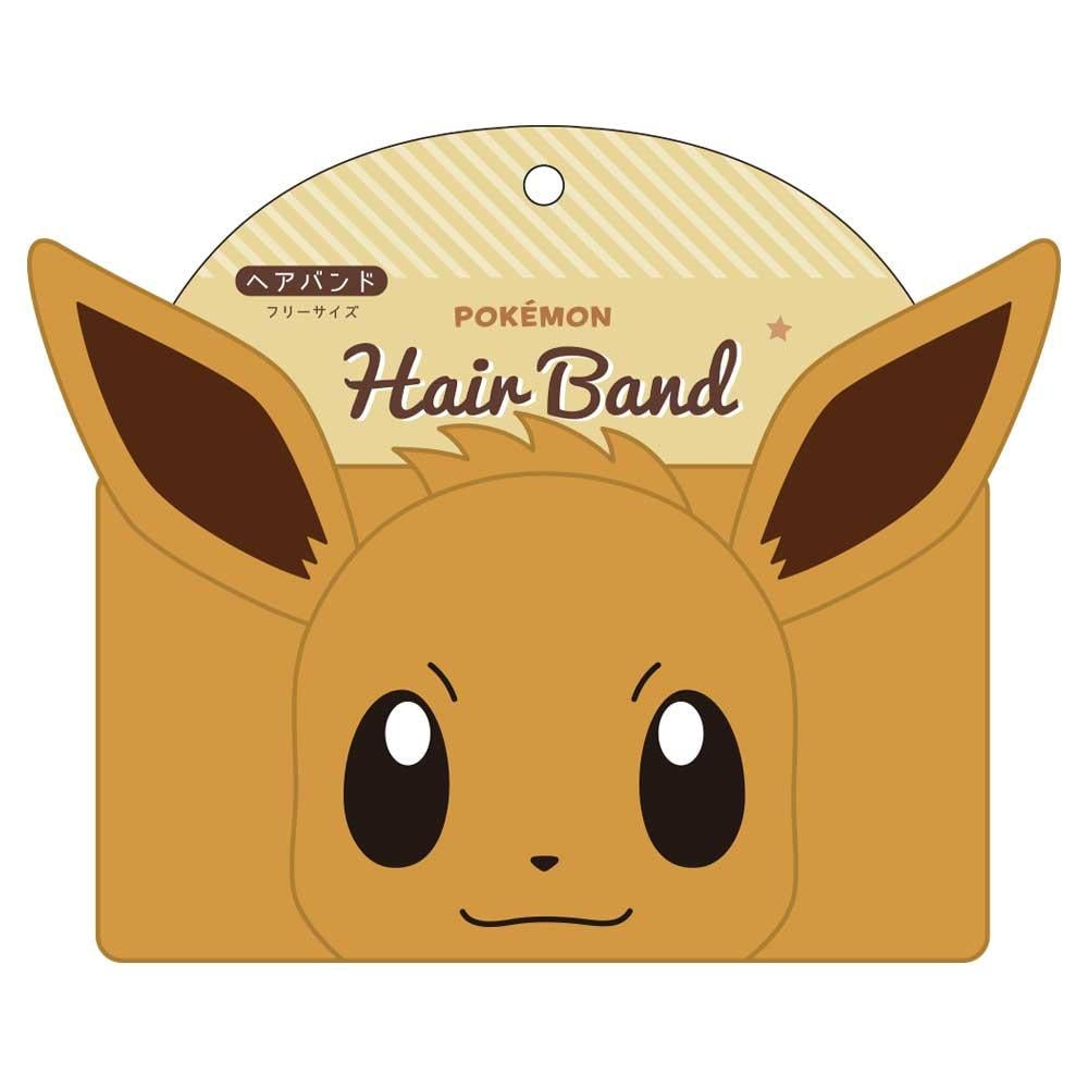 Japanese Eevee hair band with unique design, licensed by Pokemon Center