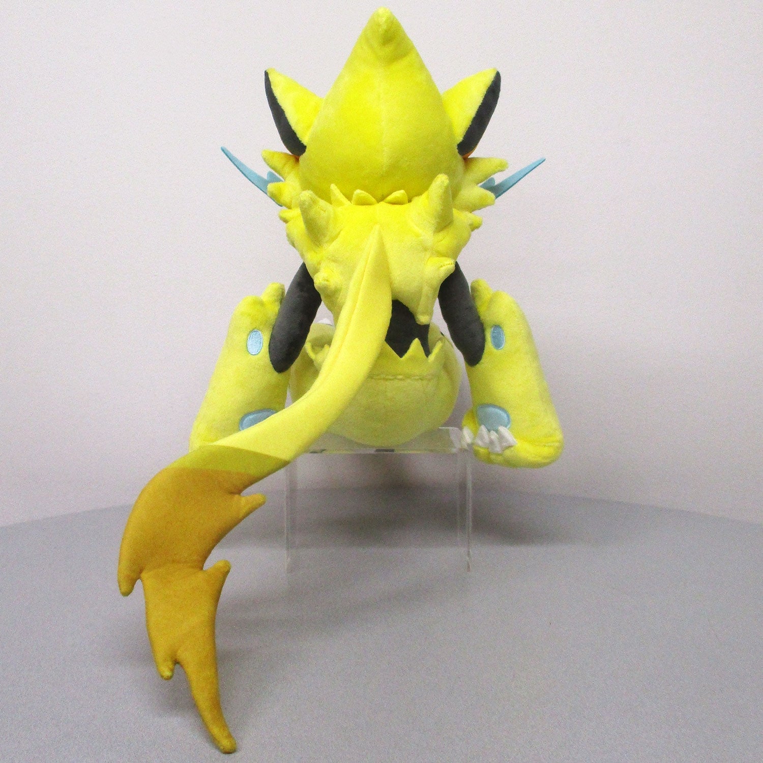 Japanese Zeraora plushie, official Pokemon Center Online merchandise with unique packaging from Japan