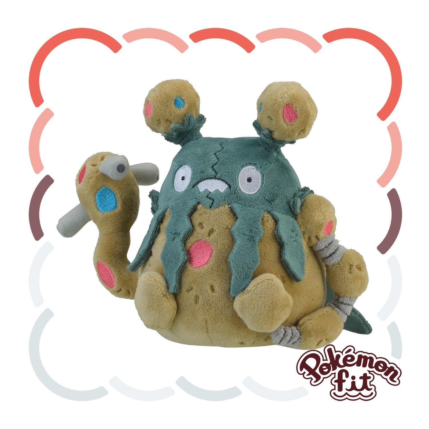 569 Plush Pokemon fit Dustdas Vendor plush toy from Japan with cute face