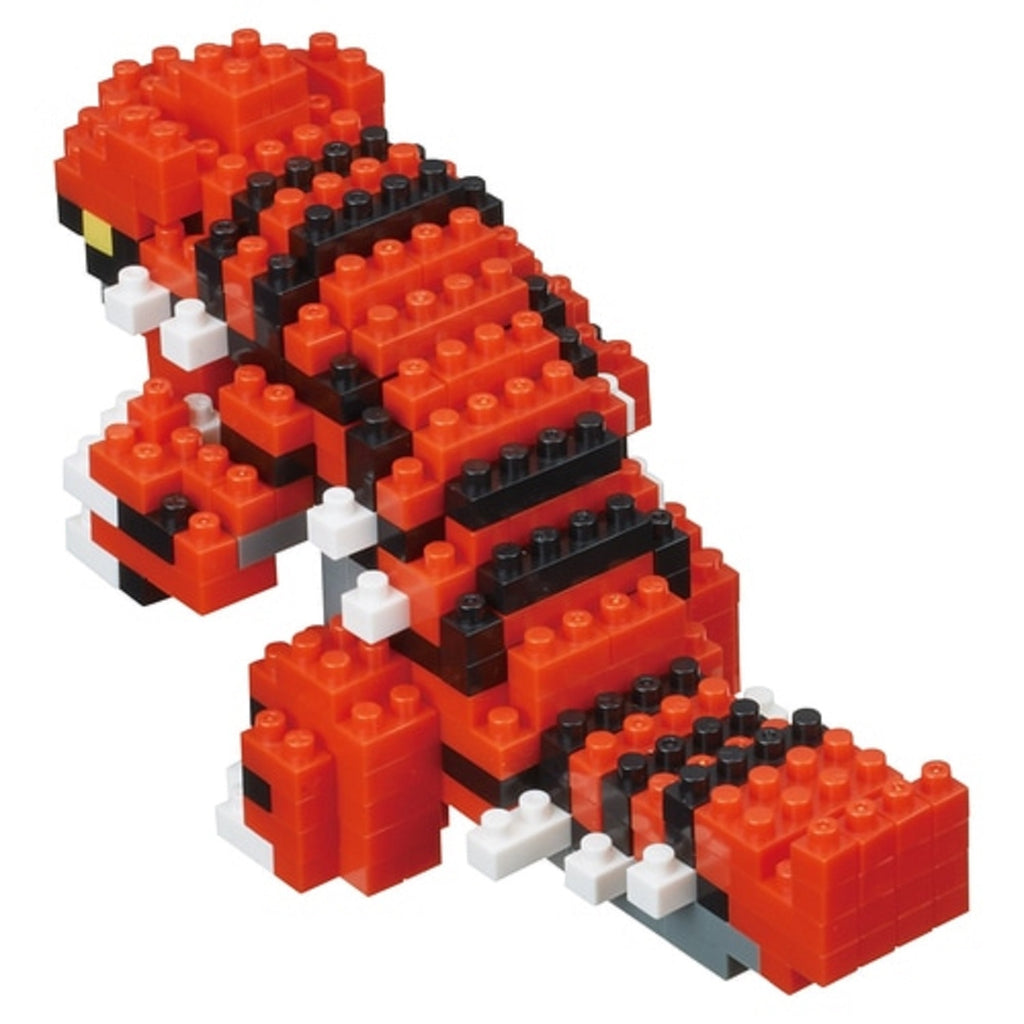 Nanoblock Groudon authentic Japanese toy with intricate design details
