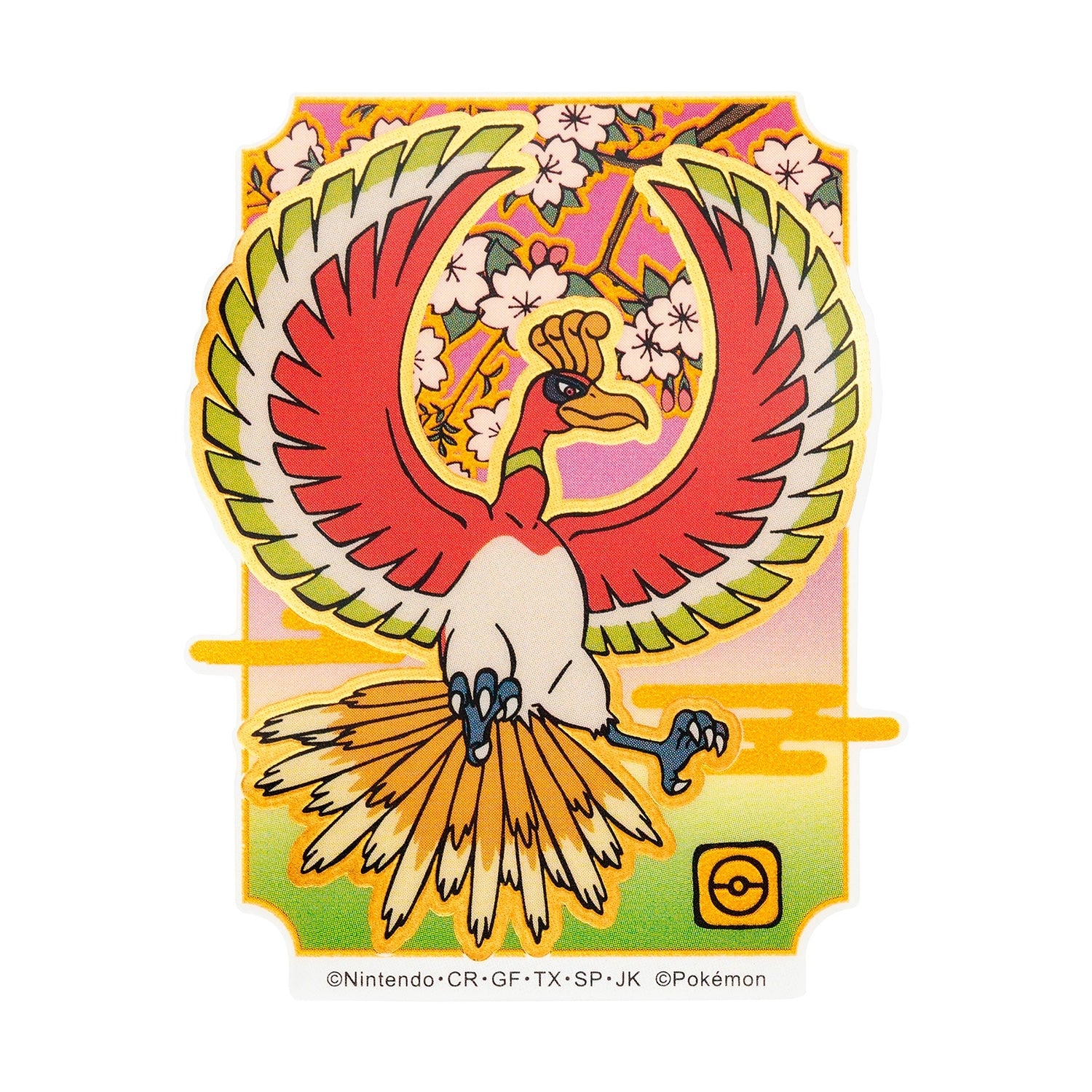 Mobile sticker Ho-oh MS-PM18