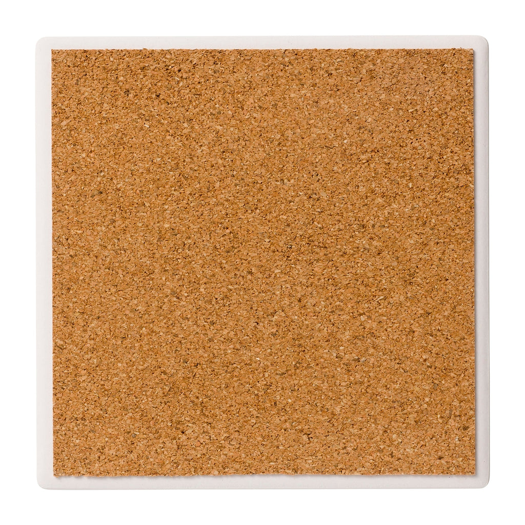 Water-absorbing coaster with dolomite from Cafe Chades