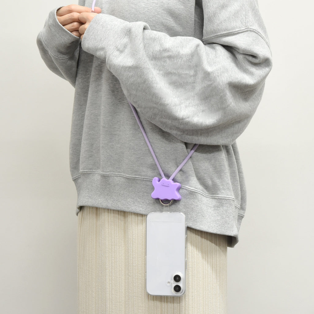 Multi Ring Plus Mascot Strap Metamon
