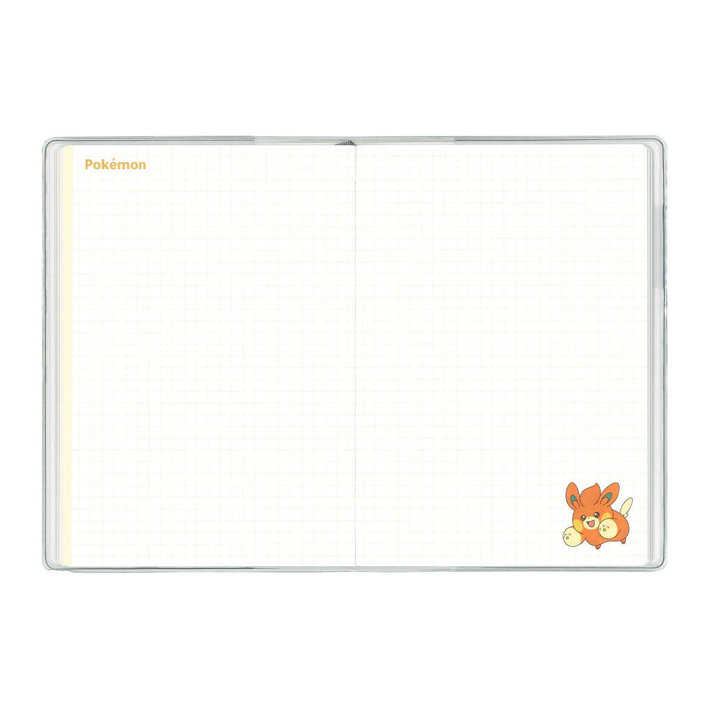 Pokemon B6 Monthly Tanoshiihi Japan exclusive notebook with vibrant artwork, licensed by Pokemon Center Japan