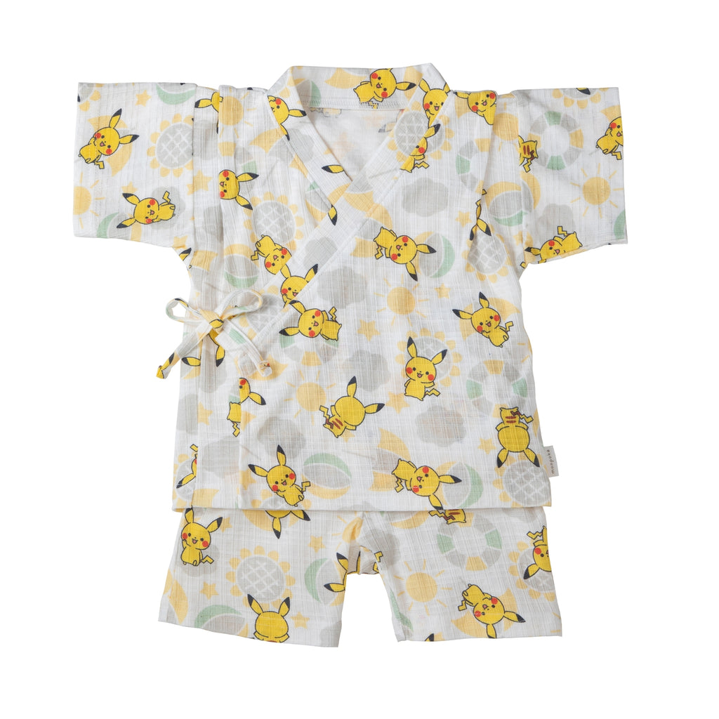 Monpoke Pikachu pattern jinbei suit 90
