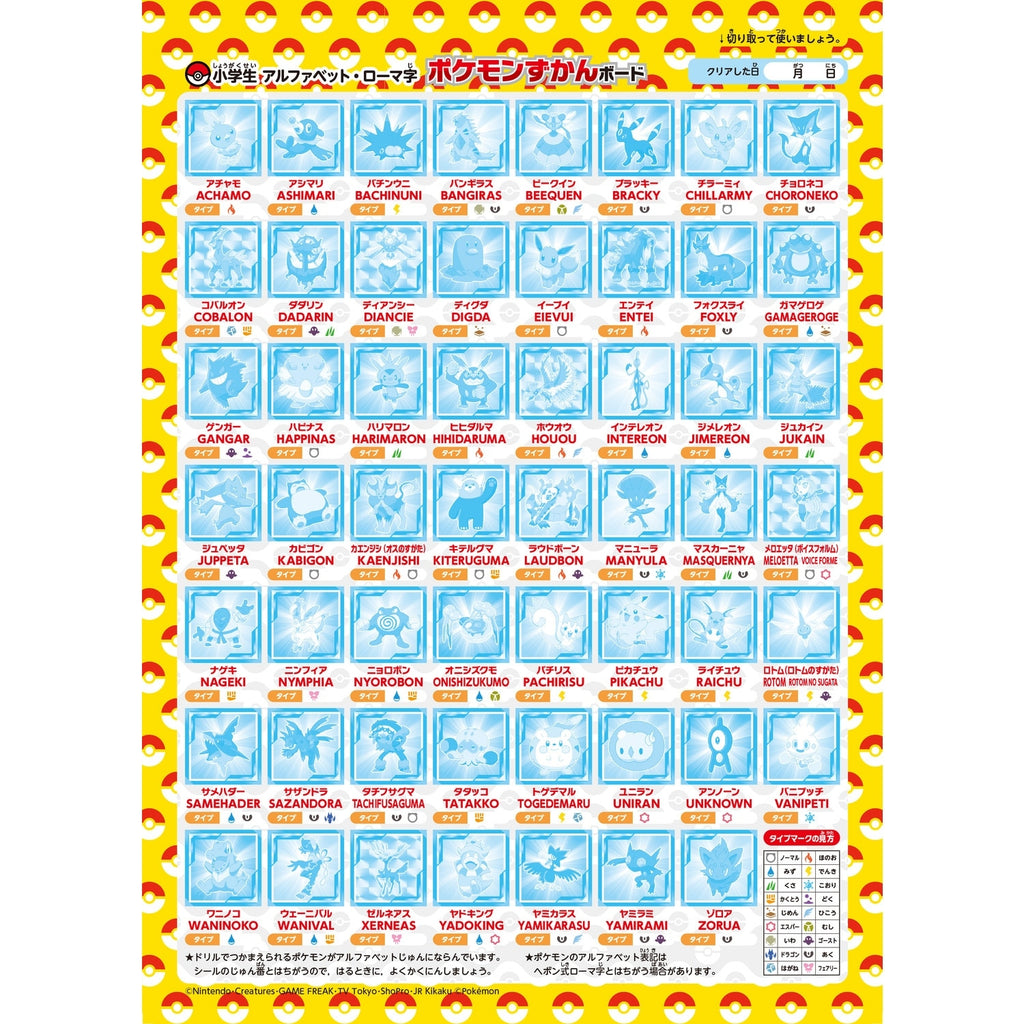Zukan Drill Elementary School Students Alphabet/Romaji