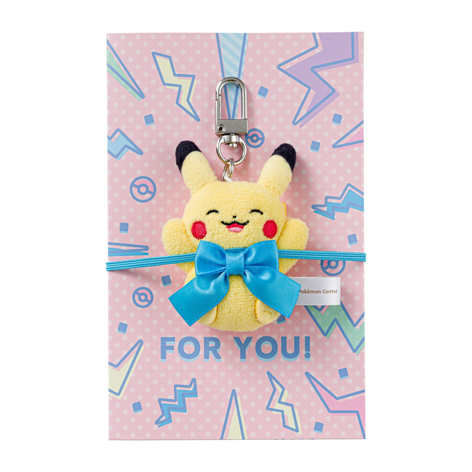 Greeting Card Multipurpose with Mini Mascot Pikachu