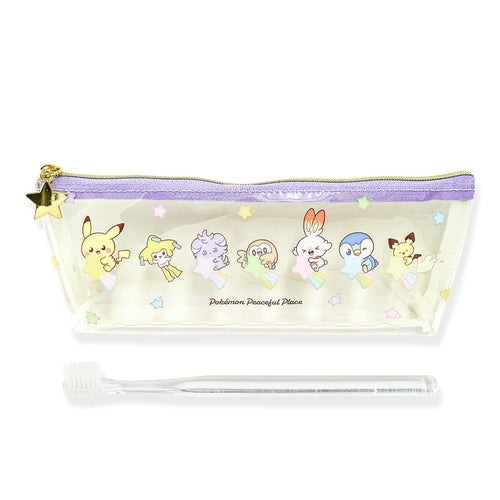 Toothbrush pouch set ivory hoshizora poke piece