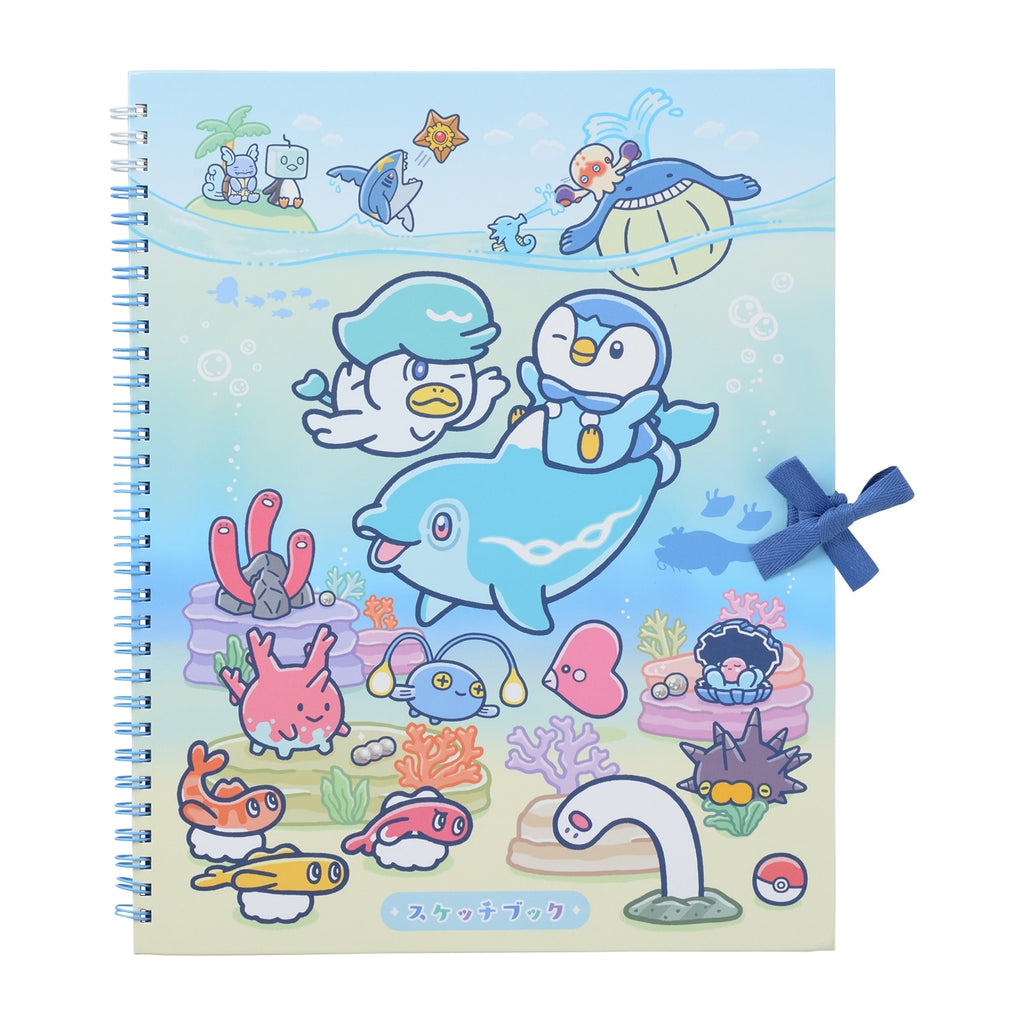 Pokémon Sketchbook from Japan with colorful characters