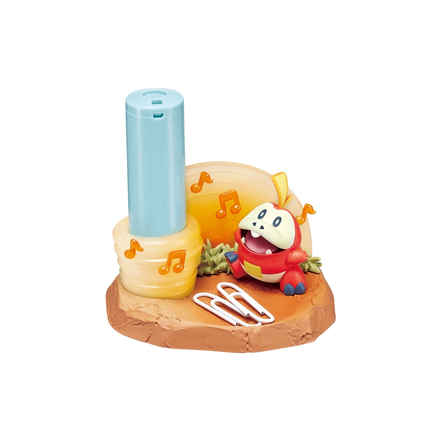 Japanese Pokemon figure, vibrant colors and pose