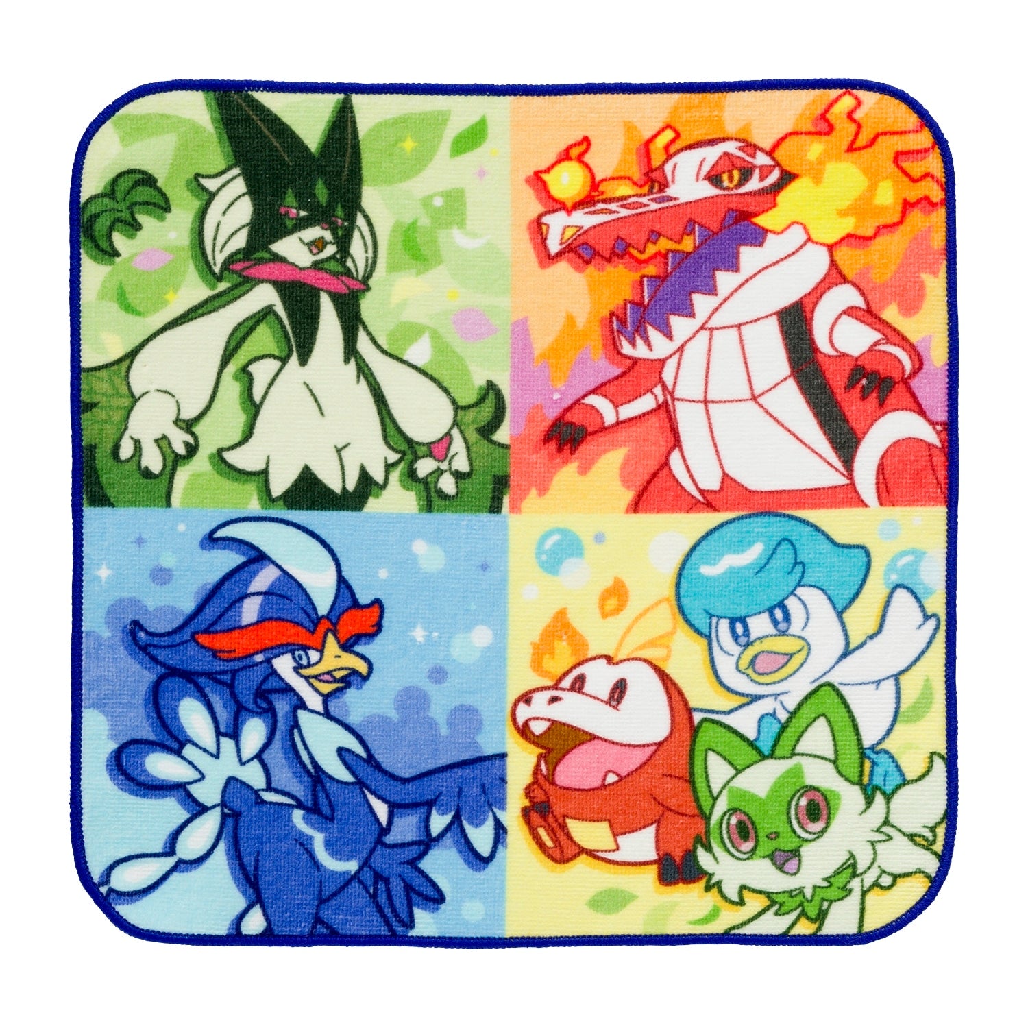 Pokemon Hand Towel with First 3 Animals design from Japan