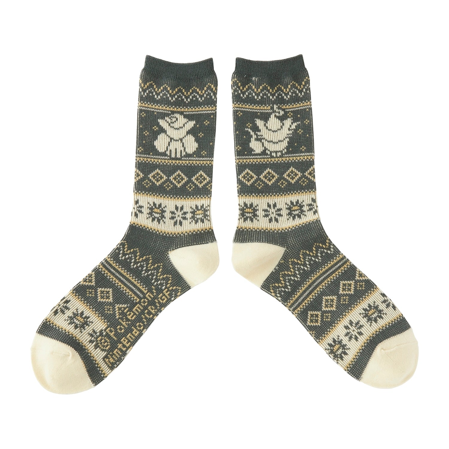 Room socks Snowy Gathering (23-25cm)/(25-27cm)