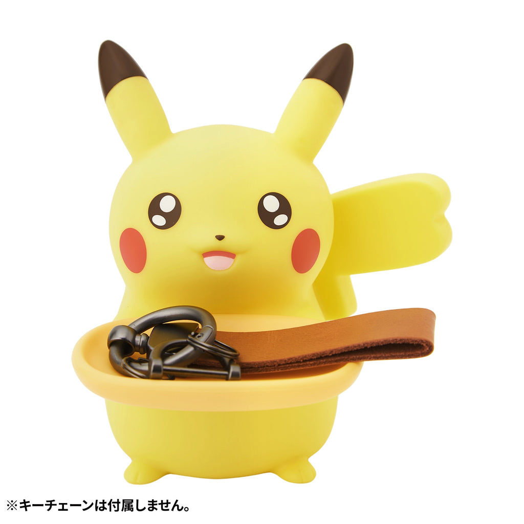 Pikachu collectible tray, 7.9x5.0cm, 419g, shipped from Japan