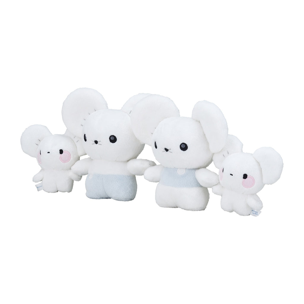Authentic Pokemon Narwhal Mouse plushies, Japan exclusive, front view