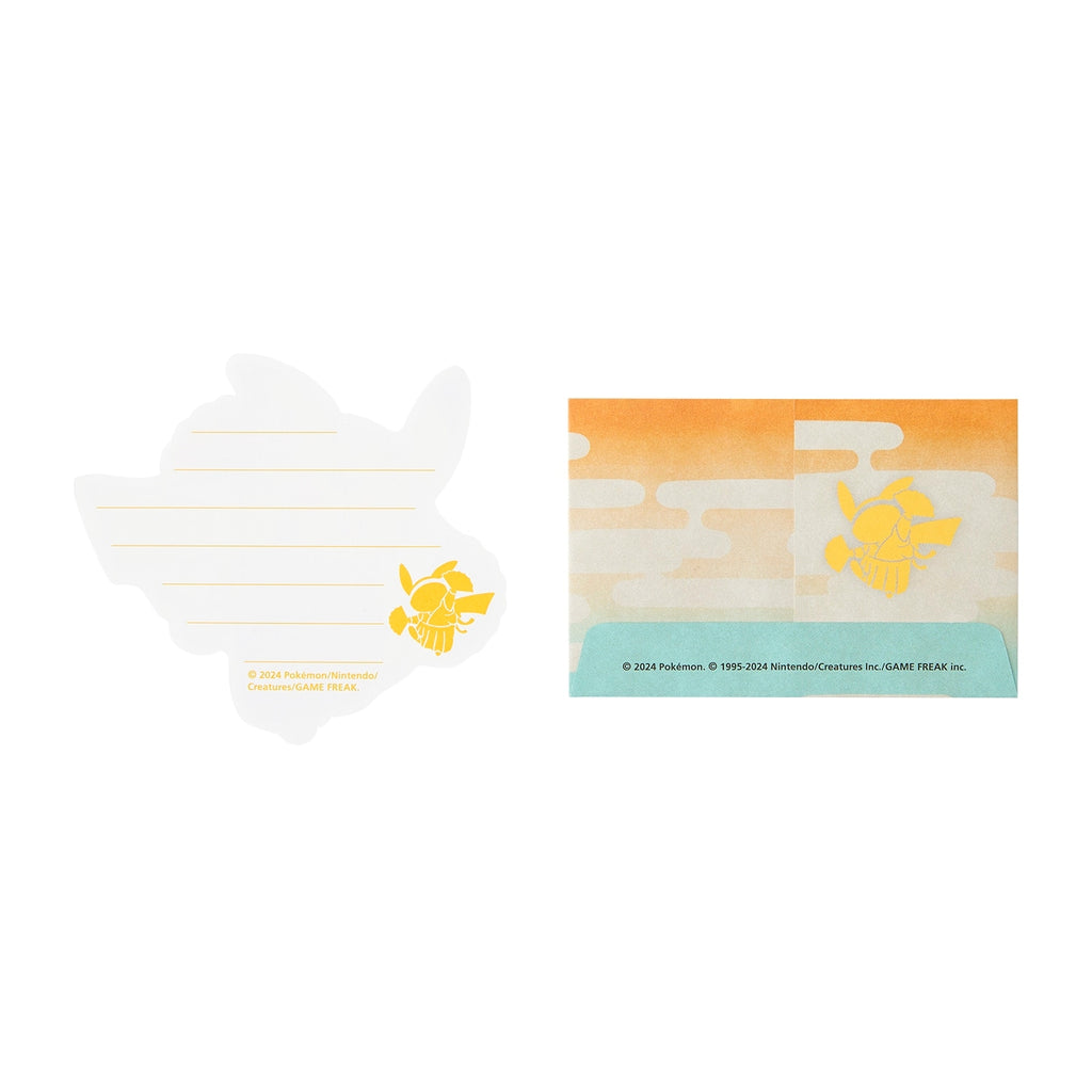 Message card set Ouen Pikachu